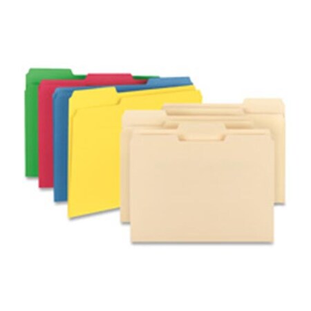Made-To-Stick File Folder; Letter; .33 Cut; 24-PK; Manila MA840673